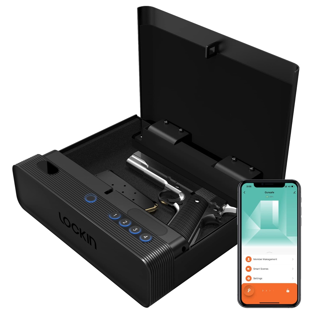 Lockin Smart Code Safe for Weapons and Valuables